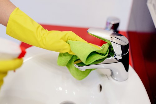 Professional carpet cleaning in a Hackney home