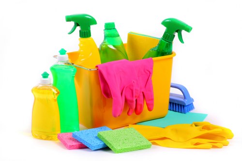 Deep cleaning a modern Hackney kitchen